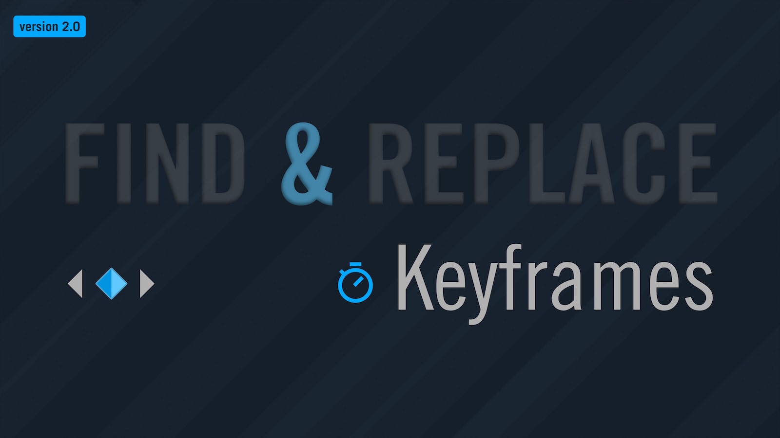 Poster frame for Find and Replace Keyframes